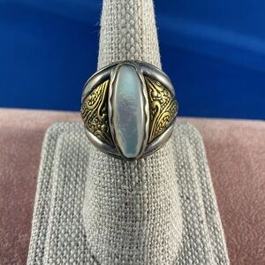 Elegant Gold and Silver Women's Ring by Carolyn Pollack